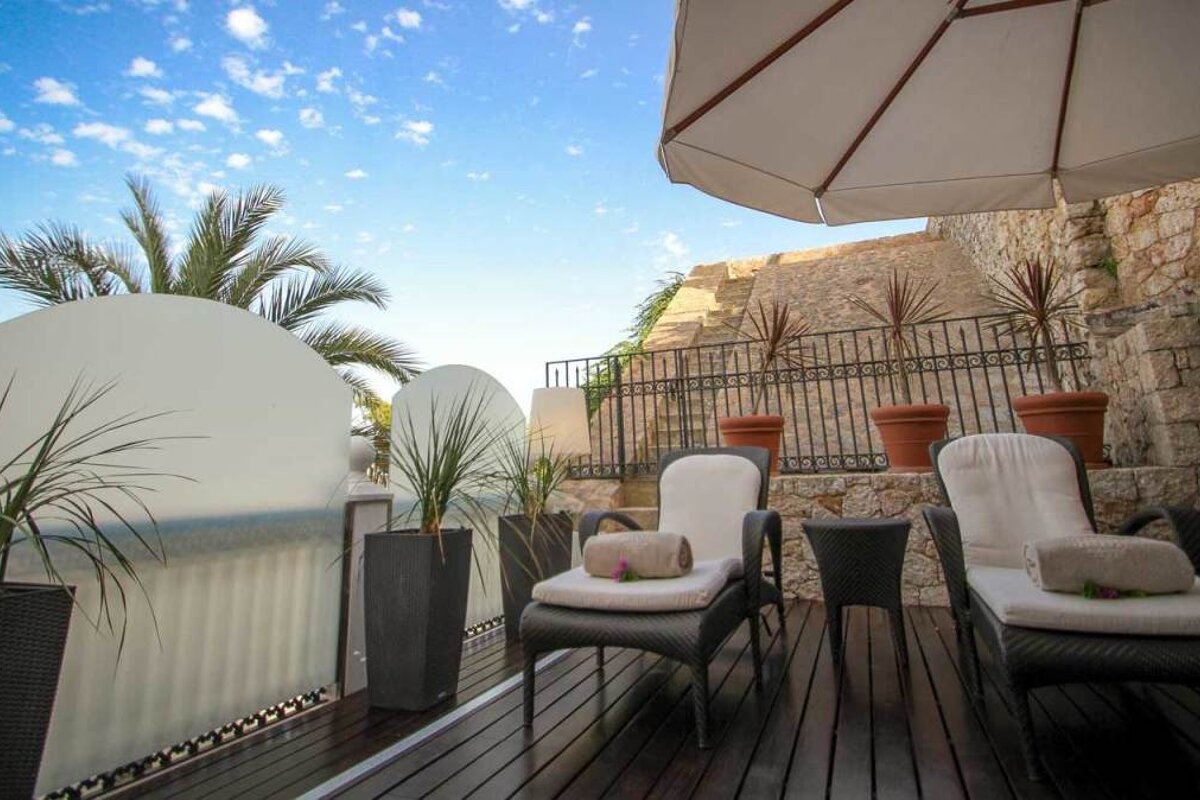 Mirador de Dalt Vila Hotel, Ibiza Town terrace