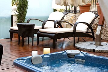 Mirador de Dalt Vila Hotel, Ibiza Town terrace