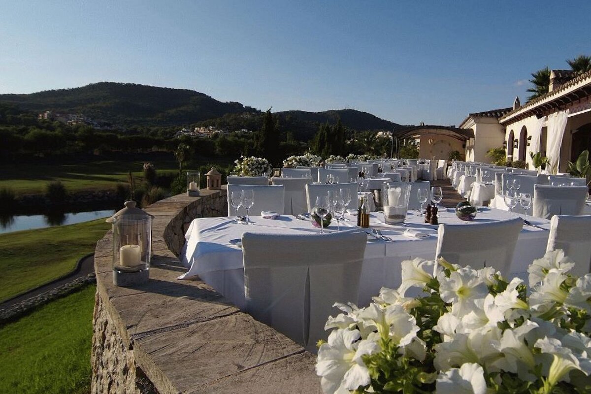 Campino Restaurant, Camp de Mar restaurant terrasse
