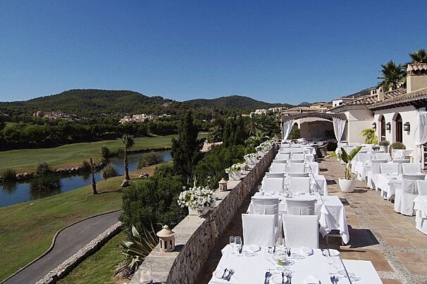 Campino Restaurant, Camp de Mar terrace