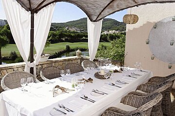 Campino Restaurant, Camp de Mar restaurant terrasse