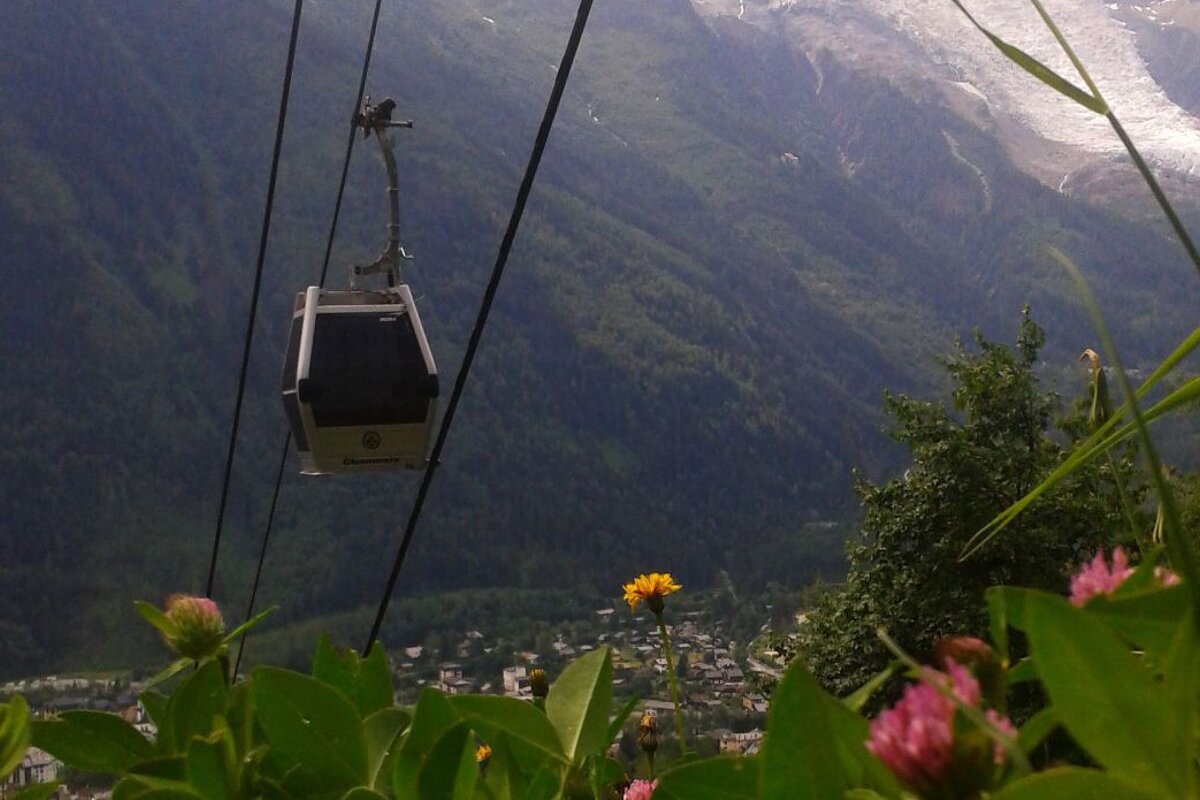Brevent Planpraz lift in Chamonix