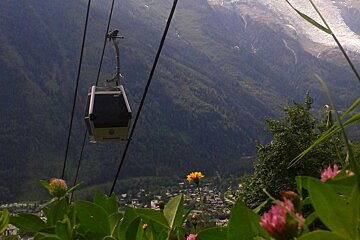 Brevent Planpraz lift in Chamonix