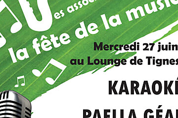 Karaoke evening, Tignes