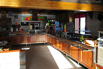 Le Chalet de Trieuse Restaurant, Plagne Bellecote interior