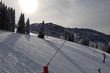 Plenty of snow in Les Gets