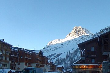 Face de Charvet from the Rond Point des Pistes