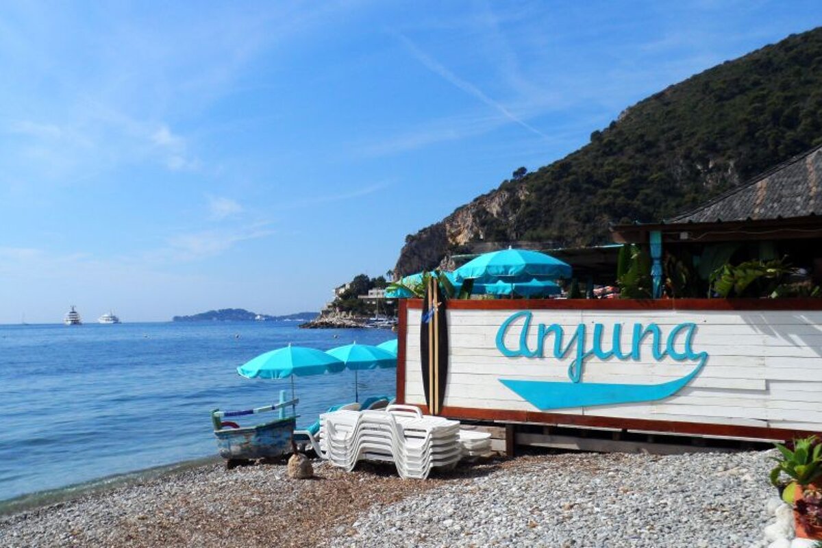 Eze Beach, Nice restaurant