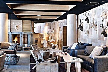 Altapura Hotel, Val Thorens lounge room
