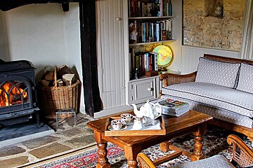 La Metairie des Songes B&B, Gourdon lounge room