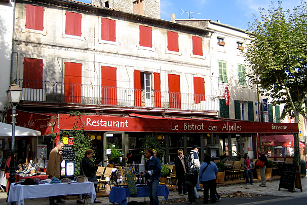 Les Bistrot des Alpilles Restaurant, Saint Remy de Provence exterior