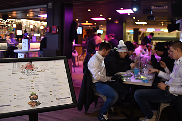 Bowling 3000 Bar & Restaurant, Courchevel interior
