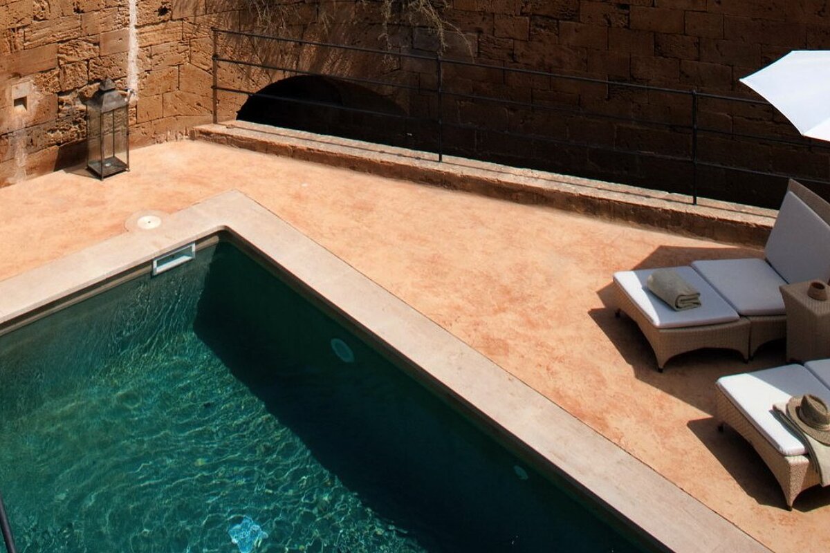 a picture of a hotel suite at Cap Rocat Boutique Hotel, Cala Blava