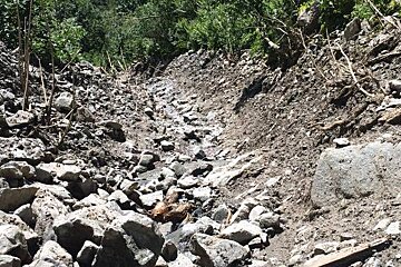 rocks & loose rubble chamonix