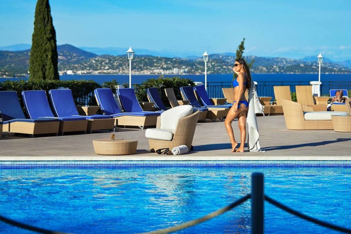 Villa Belrose Hotel, nr Saint Tropez outdoor swimming pool