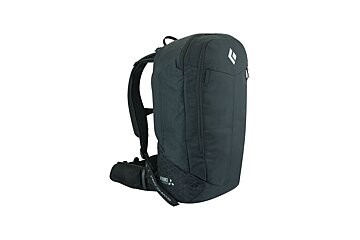 a black avalanche back pack