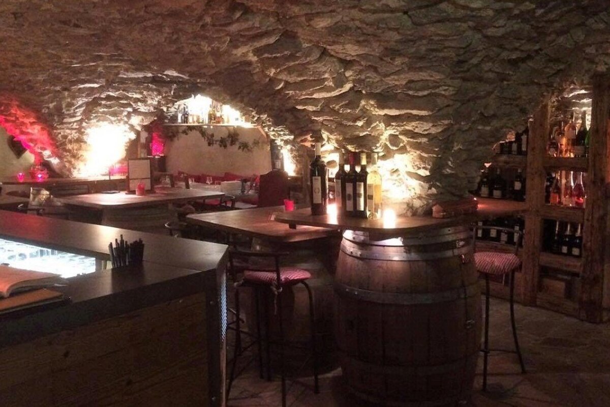 a restaurant interior courchevel