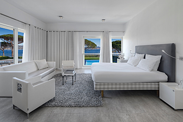 Kube Hotel, Saint Tropez double bedroom