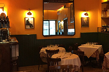 La Libera Restaurant, Milan interior