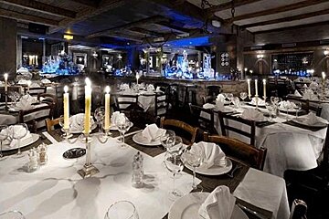 La Mangeoire Restaurant & Bar, Courchevel interior