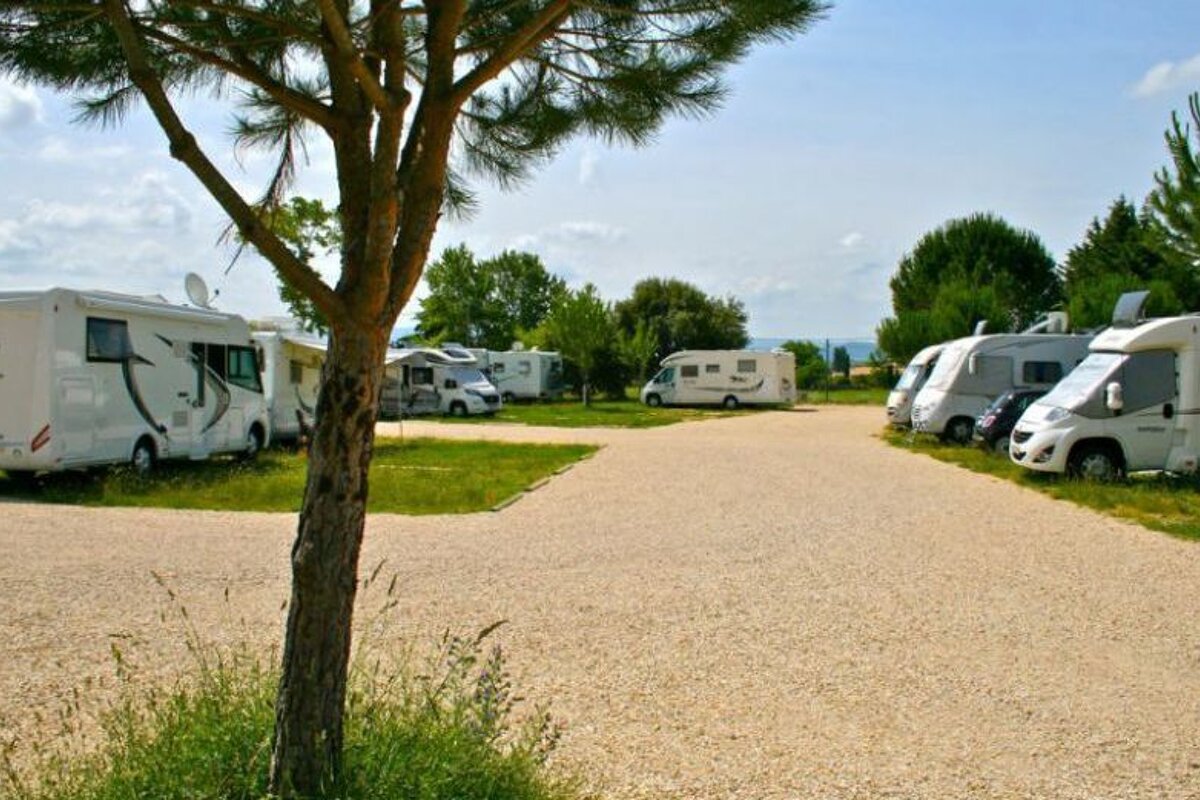 Motor home parking, Bedoin area