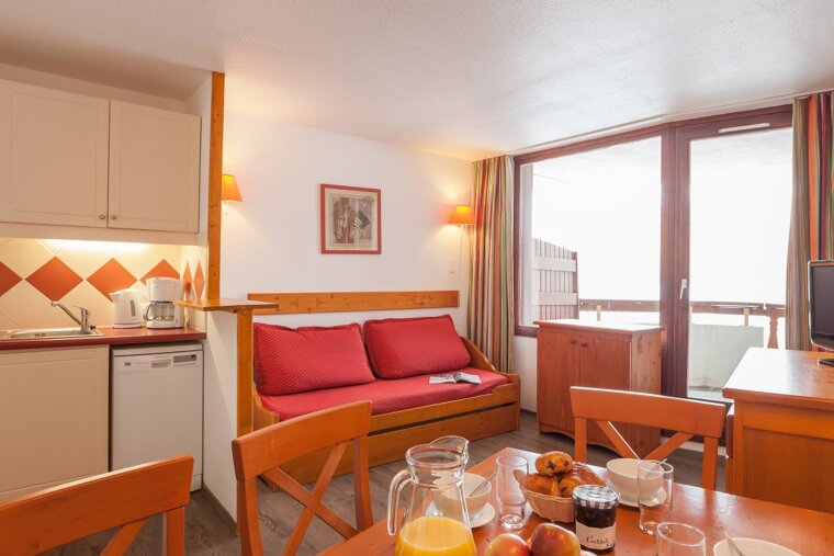 Residence Les Melezes, Alpe d'Huez, Alpe d'Huez - Centre living room
