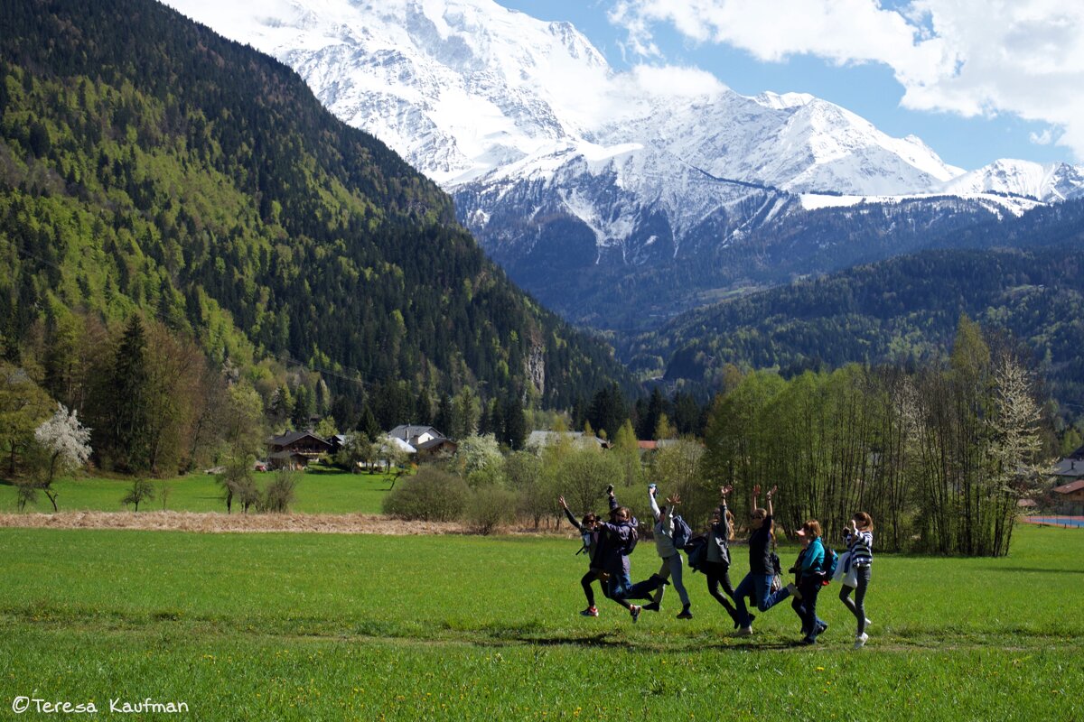Teresa Kaufman Discovery Walks & Photoshoot, Chamonix