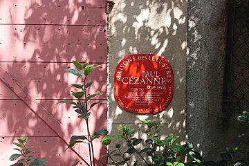 a plaque on a wall