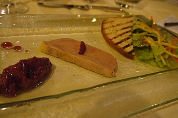 Aiguille du Midi Hotel Restaurant review, Chamonix - Les Bossons starter