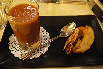 Aiguille du Midi Hotel Restaurant review, Chamonix - Les Bossons starter