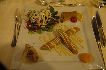 Aiguille du Midi Hotel Restaurant review, Chamonix - Les Bossons starter