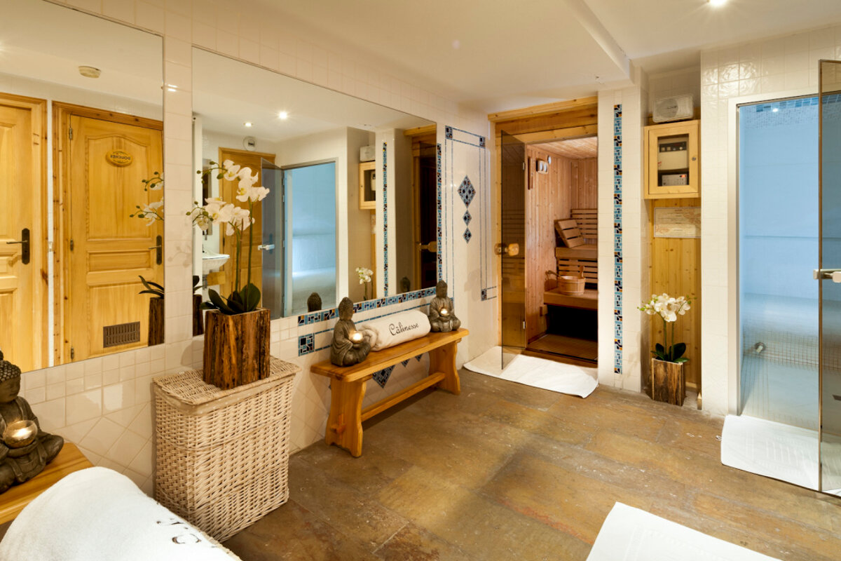 Les Sherpas Spa, Courchevel spa area