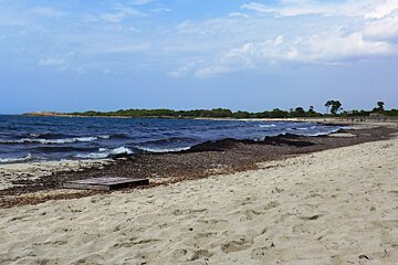 sand on the beach in south mallorca