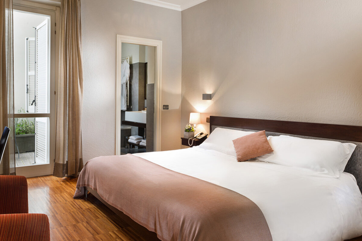 Town House 12 Hotel, Milan double bedroom