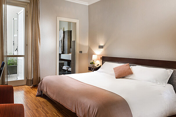 Town House 12 Hotel, Milan double bedroom