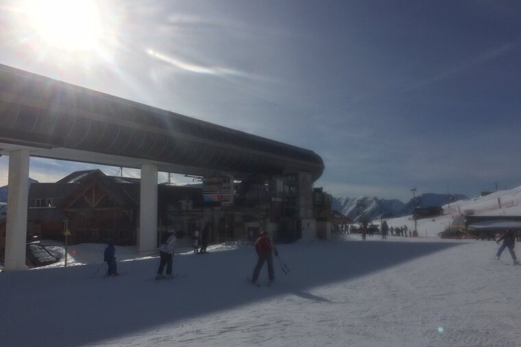 Unsettled weather continues in Alpe d'Huez, Alpe d'Huez