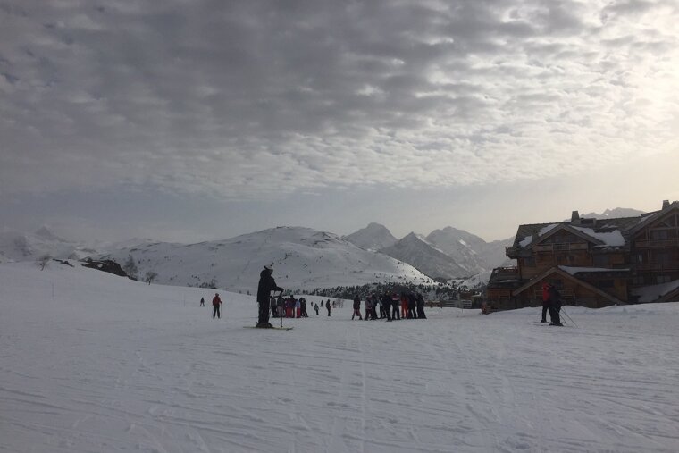 Unsettled weather continues in Alpe d'Huez, Alpe d'Huez
