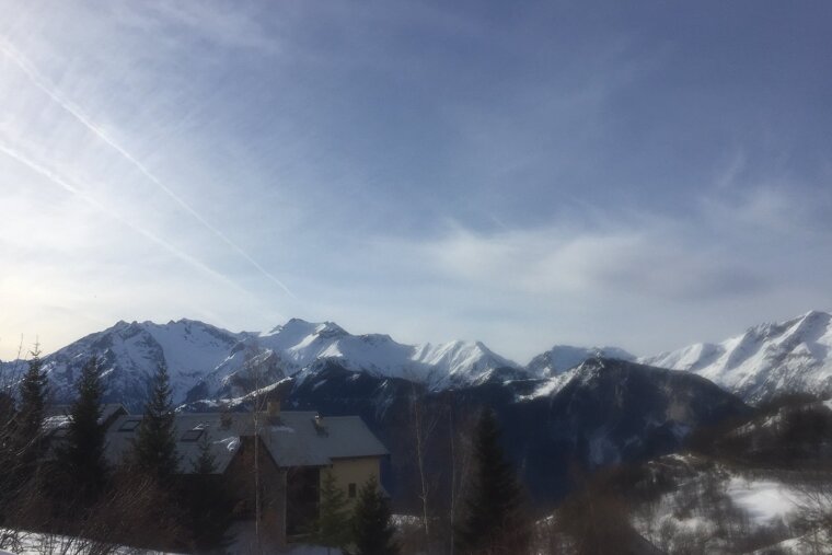 Unsettled weather continues in Alpe d'Huez, Alpe d'Huez