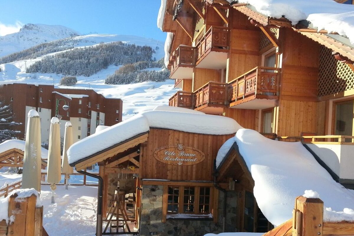 Cote Brune Hotel, Les Deux Alpes exterior