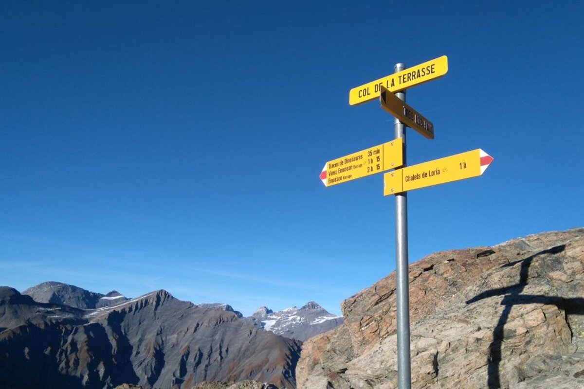 Hiking in Vallorcine near Chamonix Mont Blanc