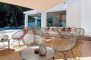 Hostal Casbah Hotel, Formentera terrace