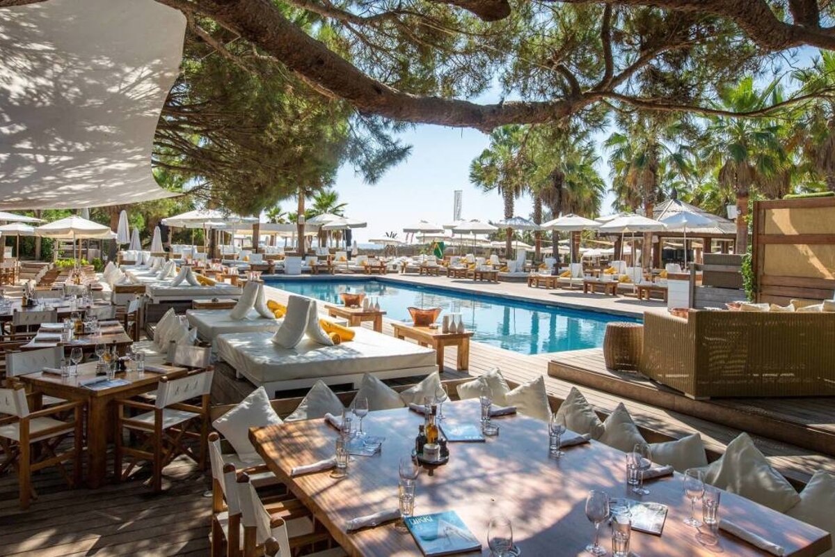 Nikki Beach Beach Club, Saint Tropez pool