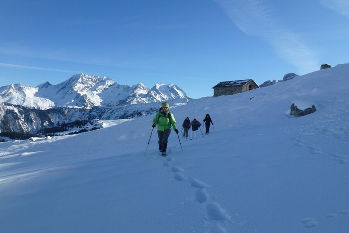 Snow Shoe Walks, Meribel 