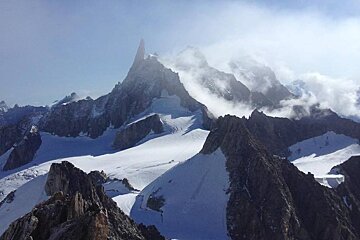 Aiguille d'Entrèves - A Morning in The Mountains climber