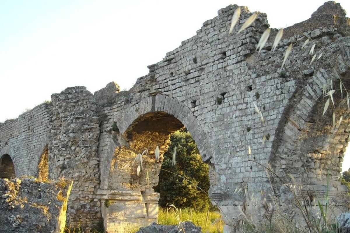 roman ruins near arles
