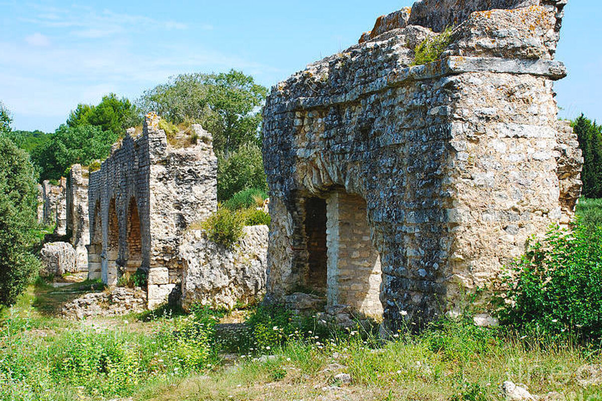 roman ruins near arles