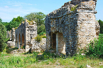 roman ruins near arles