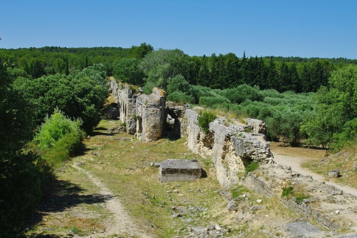 roman ruins near arles