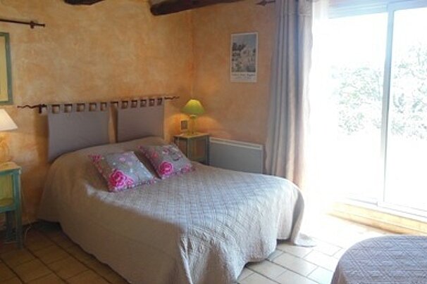 Domaine de Pierravon B&B, Bedoin double bedroom