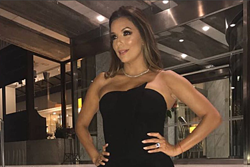 Eva Longoria sightseeing in Palma